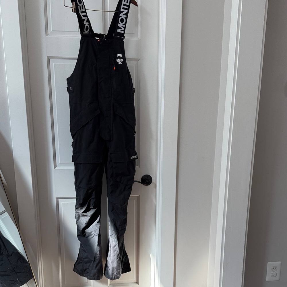 Montec Men's Black Overalls